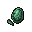 piece of scarab shell