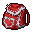 fluffy santa backpack