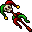 weak red crystal