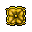 yellow round pillow