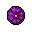 purple round pillow